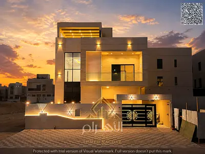 With a down payment of less than 10% Owns a luxury villa in Al Amra, Ajman 6 master rooms G+2 | Ready to move in