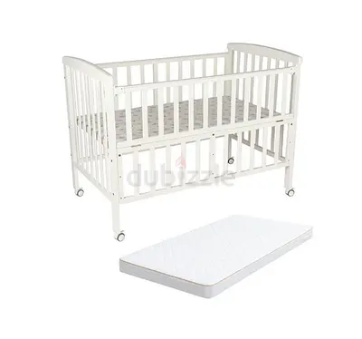 Baby bed with mattress for sale