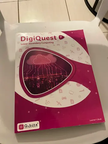 DigiQuest Lower Secondary Computing Learner's Book (Year 7) - Good Condition