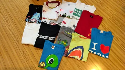 Children t-shirts (7-8 years old)