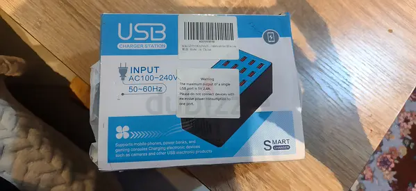 Multi-port USB Charging Station (6 USB Ports)
