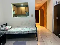 Studio Bed space Available ( 2 persons only )
