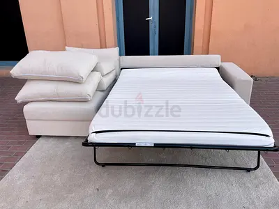 IKEA vimle L Shape Sofa Bed Beige Excellent condition