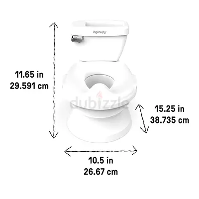 The perfect miniature toilet with realistic flushing sound!
