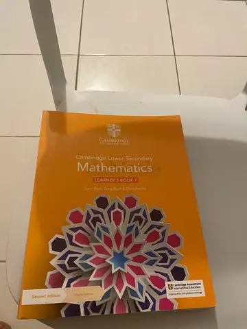 Cambridge Lower Secondary Mathematics Learner's Book 2 (Second Edition)