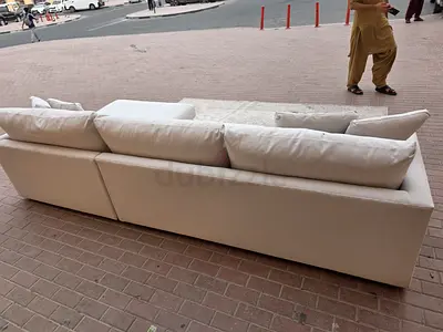 Amazing Condition Crate&Barrel __ Lounge deep L Shape Sofa Beige