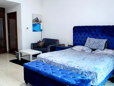 MASTER BED ROOM WITH ATTACHED TOILET
