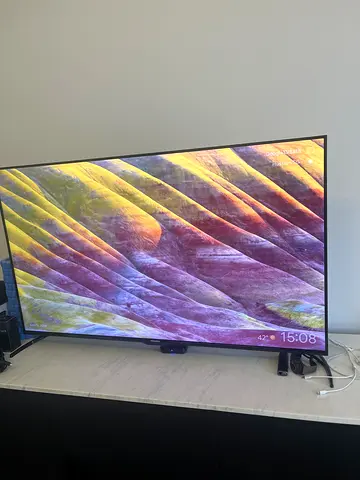Sleek Smart TV with Vibrant Display
