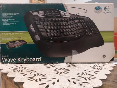 Logitech Wave Keyboard (Ergonomic) Brand new, Original Box