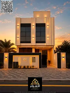Modern 4-bedroom villa for sale in Al Zahia | Luxurious custom finishing | Freehold ownership for al