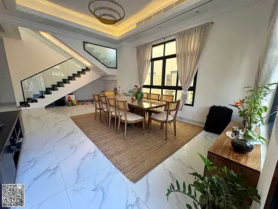 Luxury villa for rent in Al Yasmin, Ajman | 5 bedrooms + living room and majlis | AED 125,000