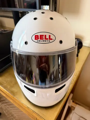 Bell Racing KC7 CMR Karting Helmet – Size 52 – White