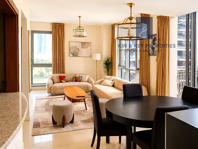 Premium Furnished 1-Bed + Maid | Standpoint Tower B | 877 Sq. Ft.