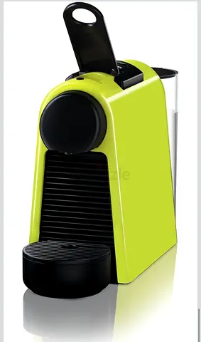 Nespresso Essenza Mini Coffee Machine by Nespresso - Elegant Green Design, Compact Automatic Brewing
