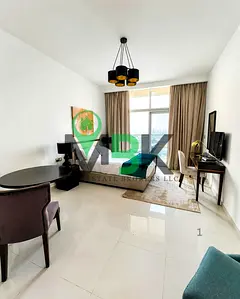 Furnished Studio | DAMAC Ghalia | City & Pool View