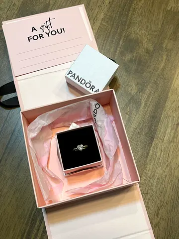 new unused pandora ring