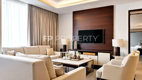Fully Furnish 3 Bed | Higher Floor | Sea View | Vacant