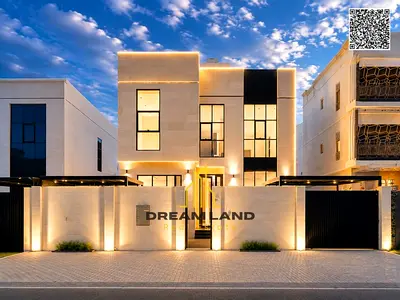 Modern villa for sale, two floors and a roof, excellent location, cash or easy monthly installments