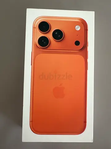 Apple iPhone (sealed box) — Coral/Orange color
