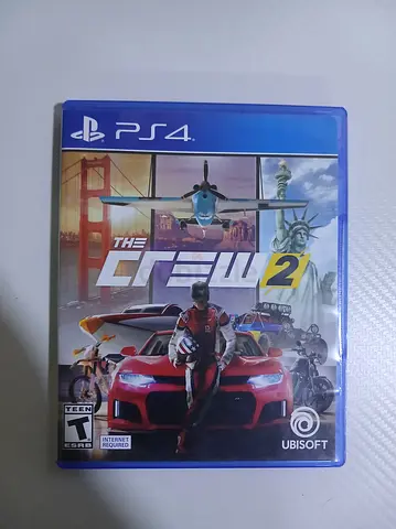 The Crew 2 (PS4) - Original Ubisoft Disc, Good Condition