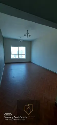 For annual rent | Two bedrooms and a living room | First row from the Corniche | Sea view | Spacious area | 3 bathrooms | Parking | Free chiller