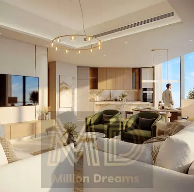 منظر البحر 2BHK | كريسويل بلازا | تصميم حديث