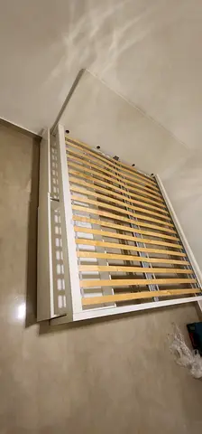 Ikea Malm Bed frame with ikea brand mattress