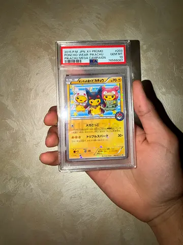 Pikachu mega campaign PSA 10