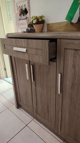Modern Wooden Cabinet with Drawer