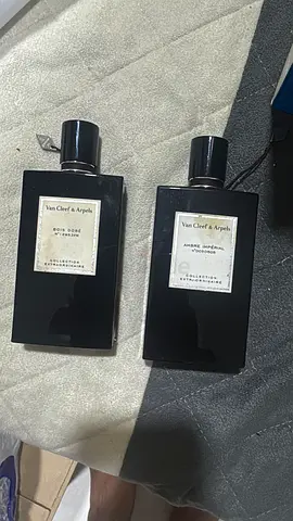 Van cleef Two Black Perfume Bottles - Unisex Fragrance (partially used)