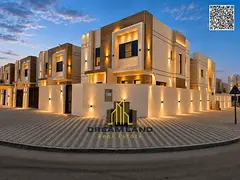 Luxury corner villa for sale – 3 master bedrooms – close to mosque and services, includes regist