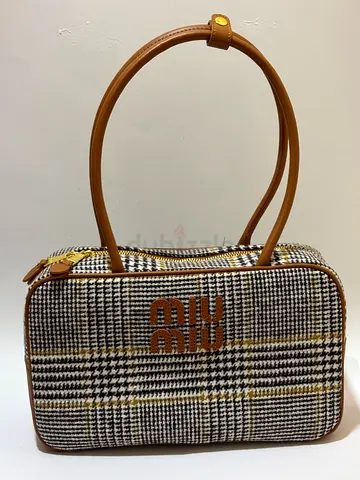 Miu miu women hand shoulder bag brown