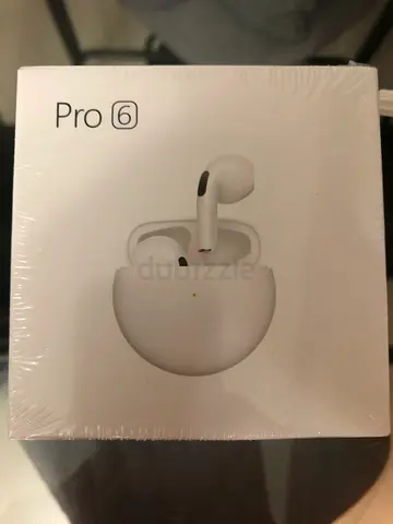 Brand new sealed Pro 6 wireless earbuds with charging case