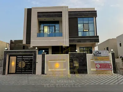🔥 Luxury Villa for Sale in Al Helio – Ajman | 6 Bedrooms | 2 Floors + Roof | Fees Included