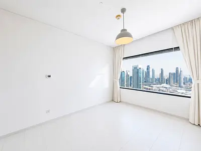 Vacant 1BR | Unfurnished | Stunning Burj View