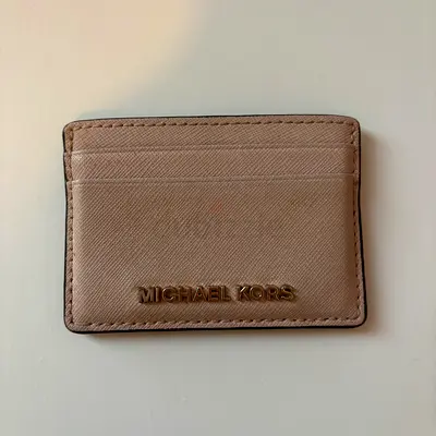 Michael Kors Light Pink Card Holder