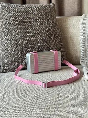 Rimowa x Pink Strap Mini Hard-shell Crossbody Bag