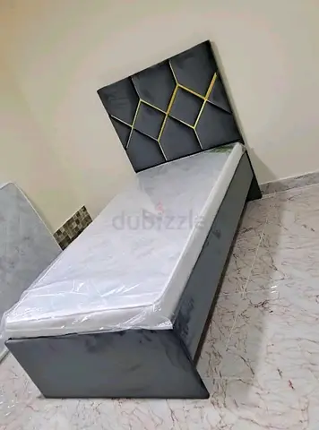 Brand new Gary colour single bed with mattress 190x90 cm