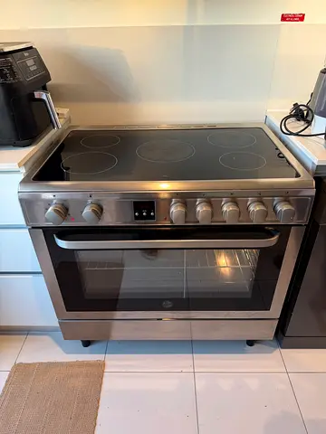 Hoover 5 Hoobs Electric Cooker 90Cm , DELIVERY + WARRANTY