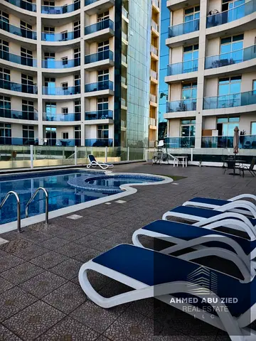 Fully Furnished 2 Bedroom Apartment for Annual Rent in Oasis Towers, Ajman Near Nesto Hypermarket w