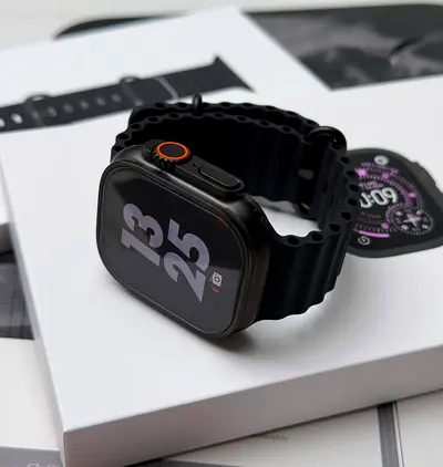Brand New Apple smart Watch Ultra 3 master copy with Black Sport Band
