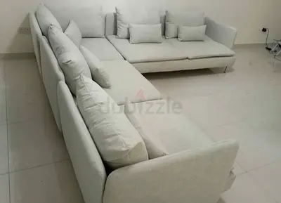 Beige Color IKEA Sodhremn L Shape Sofa