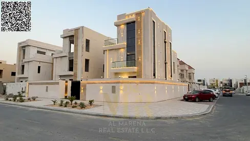 A new address for luxury in Ajman ✨ A villa that deserves to be your home, elegance at first sight