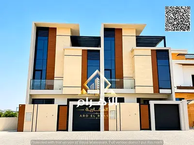 بمقدم أقل من 10%، فيلا طابقين + روف، شاملة توصيلات المياه والكهرباء والتكييف المركزي، جاهزة للسكن والاستلام الفوري.