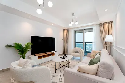 Impressive | Furnished | High Floor | Princess Tower | Sea View