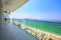 Luxury 3BR+Maid | Furnished | Direct Sea View