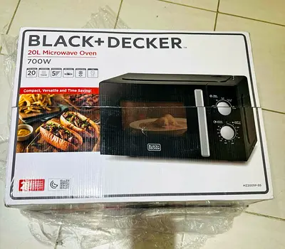 BLACK & DECKER Microwave Oven, 20L, 700W,