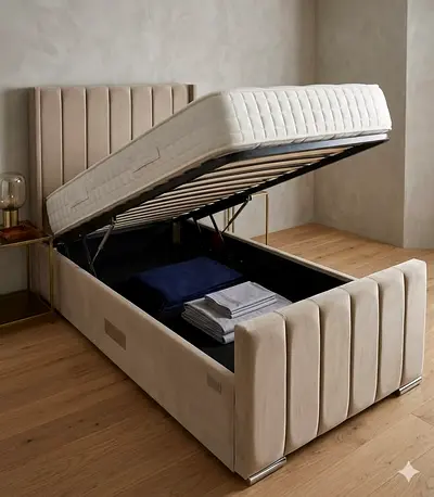 Elegant beautiful 160*200 queen size hydraulic Bed
