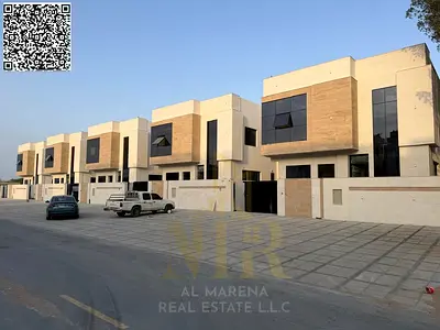 For those seeking true luxury… a distinctive villa in Al Helio, Ajman, featuring elegant design and exceptional spaces.