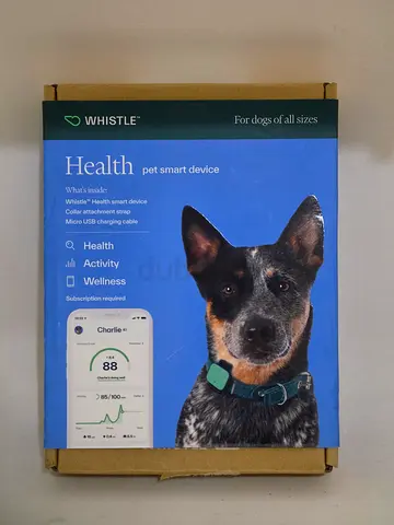 Whistle Health pet smart device (dog tracker) - unused in box